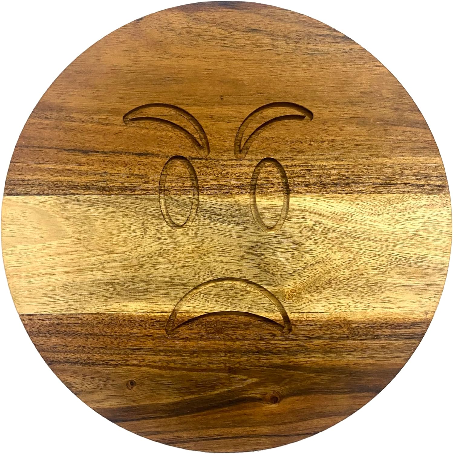 

Подарок для нее Разделочные доски из акации для кухни, деревянная разделочная доска для нарезки колбасных изделий, идеально подходит для нарезки мяса, фруктов, сыра Large коричневый