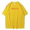 Letter Graphic Street Oversized Tee Clothing Women Soft  Cotton Quality Short Sleeve Summer Breathable T-Shirts Hip Hop Tshirt