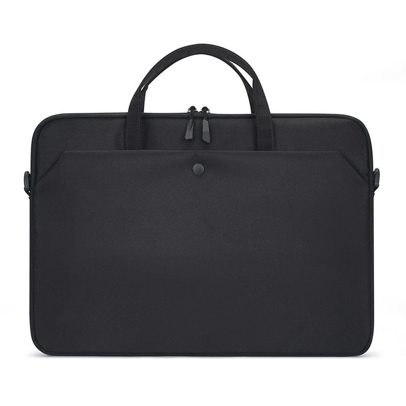 

TS JYL laptop bag,Laptop Handbag Business Document Casual Shoulder Crossbody Bag 14 inches чорний