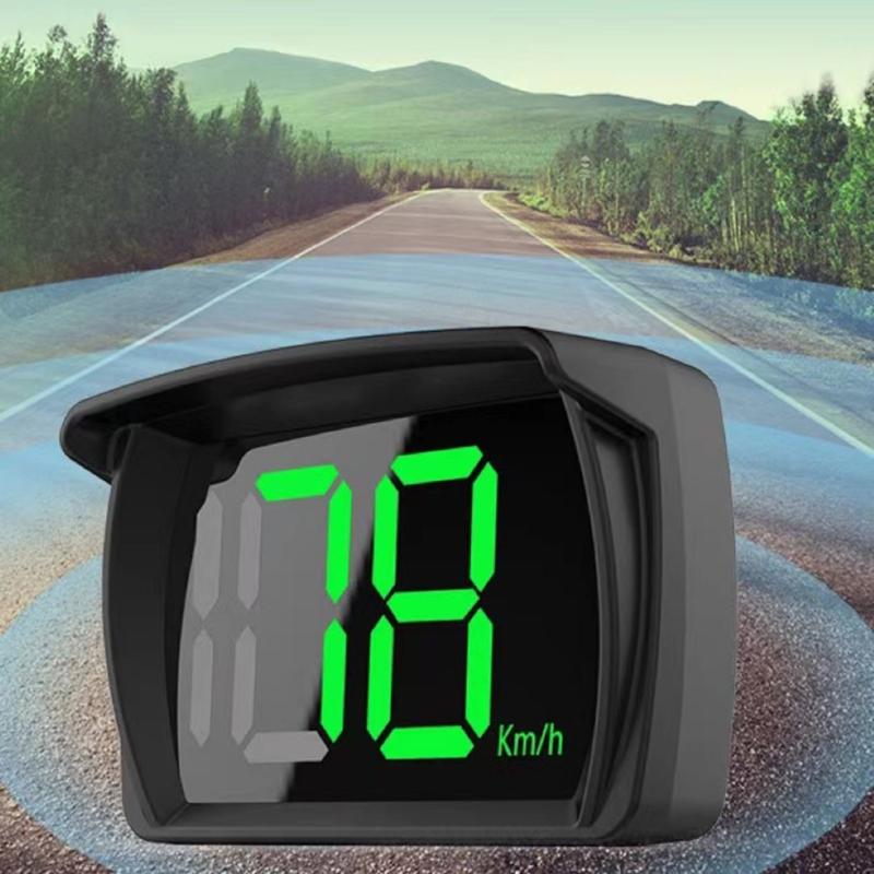 LKW-Tachometer für LKW HUD Head-Up-Display KMH/MPH LED-Anzeige Tachometer