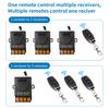 AC 75-220V 30A RF 433MHz Wireless Switch Reciver Relay Mini On Off Remote Controller Transmitter Home Appliance Control Module
