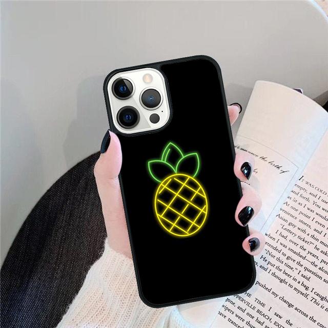 Neonlichter Schale Für iPhone 17 Air 15 16 14 13 12 Pro Max 11 Pro Max Plus Handyhülle Abdeckung