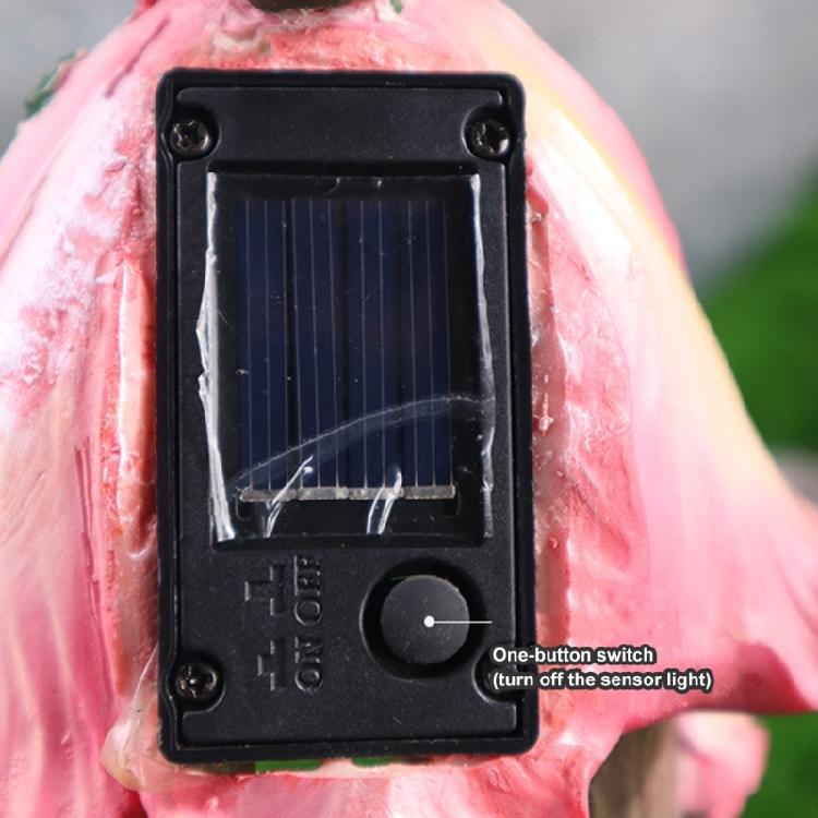 Fairies Tale Landscape Ornament Solar Lighted Illuminated Mushroom House Resin Statue Suitable For Outdoor Night Display