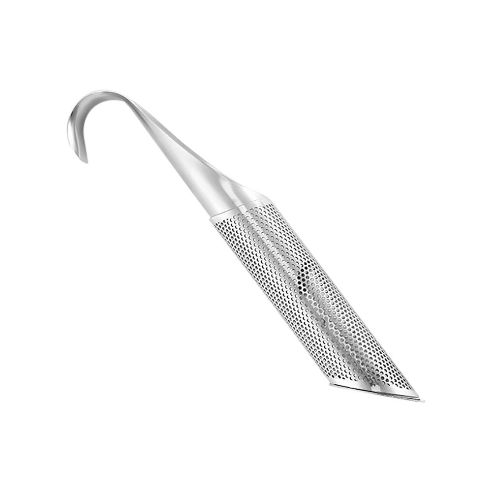 Kjøkkentilbehør ny tesil Utrolig rustfritt stål infuserrør Design Touch Feel Holder Verktøy Teskje Infuser Filter