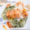 Großes Labyrinth 3D-Puzzles Labyrinthwürfel 3D-Labyrinthwürfel-Puzzle mit rollender Kugel Fesselndes Gehirnjogging-Spielzeug für Kinder