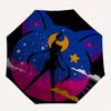 Ombrello Automatico Sailormoon - Pieghevole con 8 Stecche in Ferro, Portatile per Esterno, Regalo, Ombrello da Esterno, Accessorio Giocoso, Alta Qualità Resistente