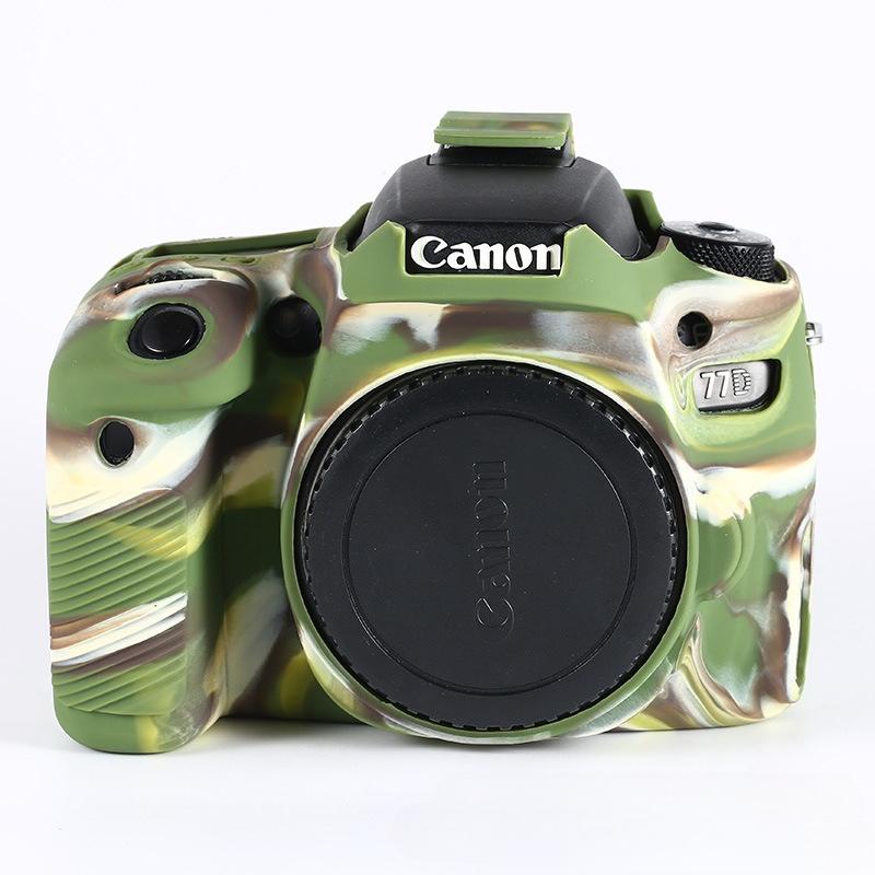 Silikonowe etui i torba DSLR dla aparatu Canon EOS 77D, Specjalizowany pokrowiec ochronny DSLR dla 77D/9000D, Redukcja obciążenia fotograficznego