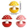 Resin Bird Feeder Bowl Anti Tip Parrot Food Container Practical Feeding Station  Balcony