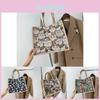 Large Capacity Fashionable Canvas Tote Bag For High School Students In Panda Design