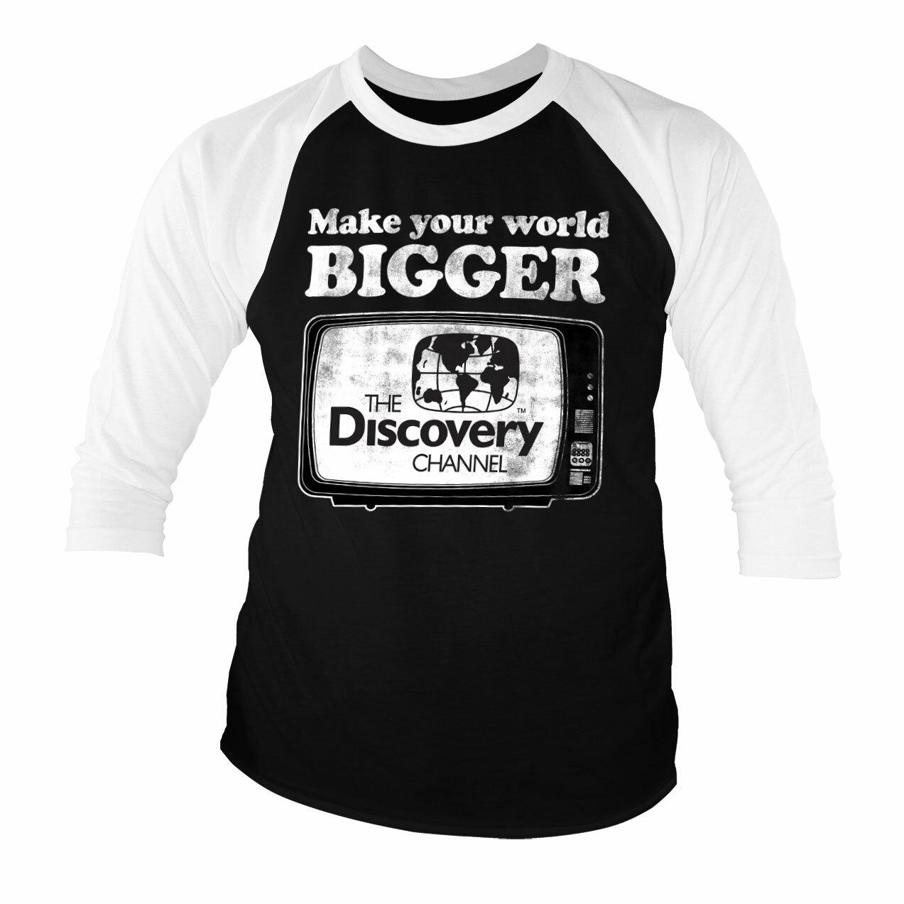 Licence Officielle Discoevry Maquillage Votre Monde Bigger 34 Manche T-Shirt XXXL