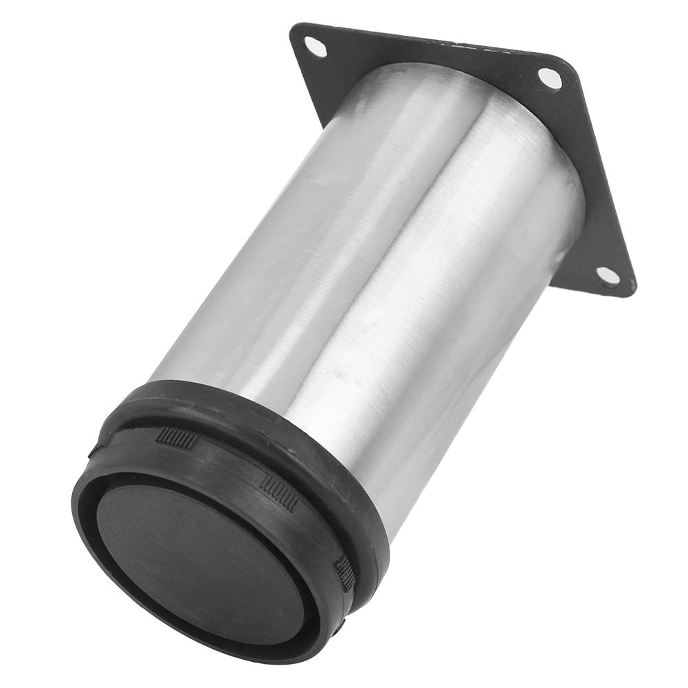 4 ks pokovování z nerezové oceli Nastavitelné kulaté nábytkové nohy 50 x 100 mm pro pohovku na čajový stolek