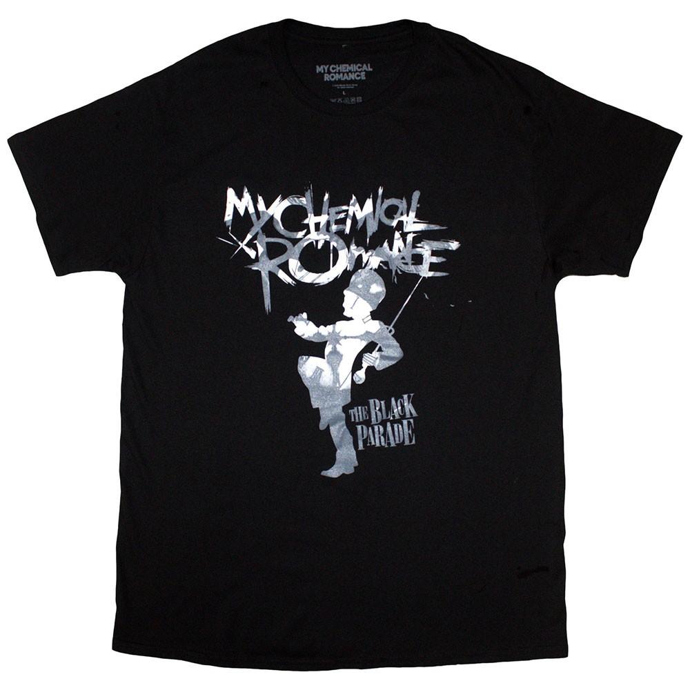 My Chemical Rounisexce Unisex Tshirt Clock Logo (Black) (Xlarge) S