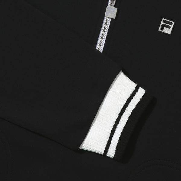 Fila Tennis Half Zip Sweatshirt Fs2pog3361f Black