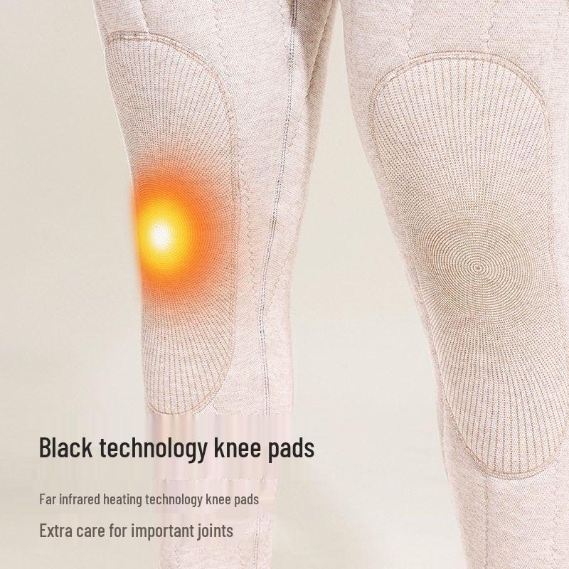 MaoRen Men's Wool-Silk Blend Extreme Winter Thermal Pants