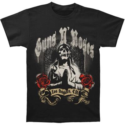 Herren Guns N Roses Pray LA T-Shirt Schwarz
