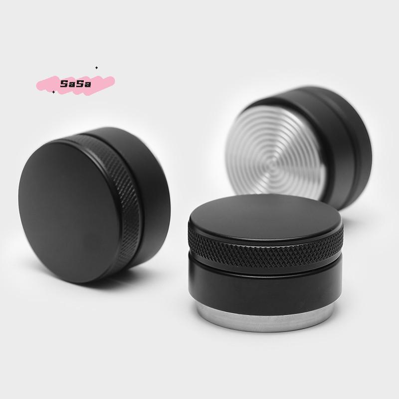 Adjustable Palm Tamper Coffee Distributor Espresso Leveler with 3 Angled Slopes Fits 51/53/58mm - Espresso Distribution Tool