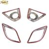 Chrome Front&Rear Fog Lamp Light Cover Trim Decor For Mazda CX-5 CX5 2013 2014