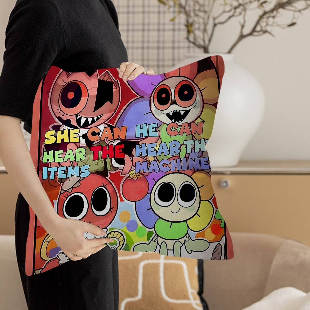 Игра D-Dandys World Наволочка Декоративная подушка Диван Домашний декор Чехол Наволочки 12x12Inch