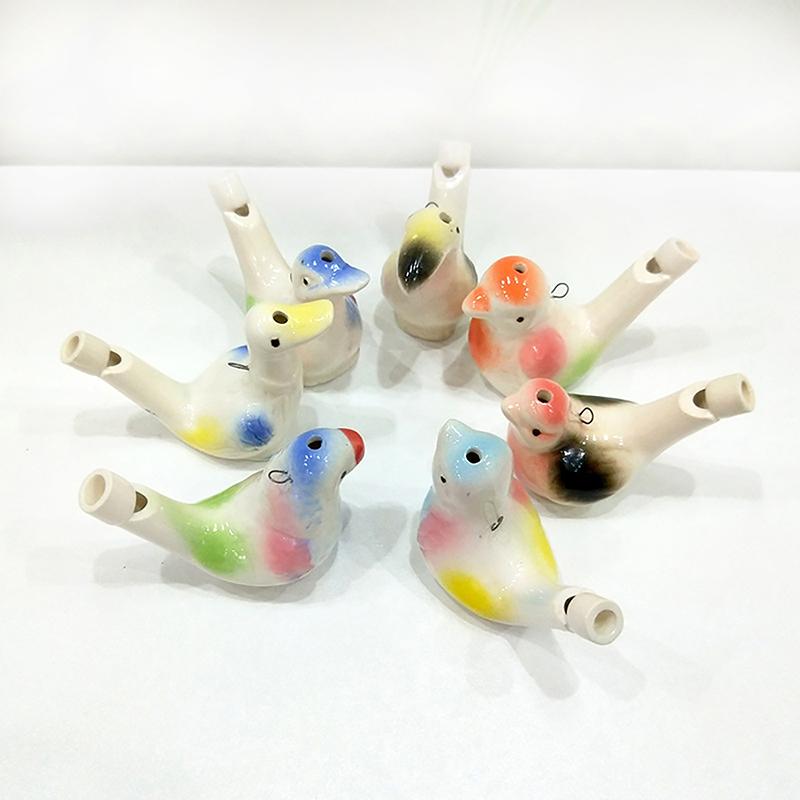 Ceramic Water Bird Whistle Bathtime Musical Toy For Kid Early Learning Educational Children Gift Toy Musical Instrument