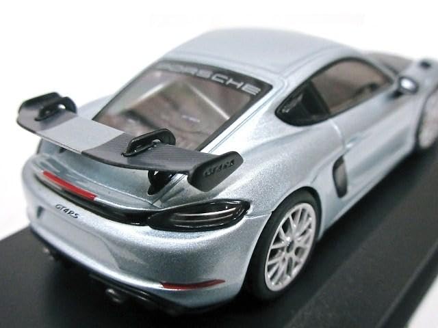 Porsche Custom Scale Porsche 718 Cayman GT4 RS 2023 1/43 (Silver)