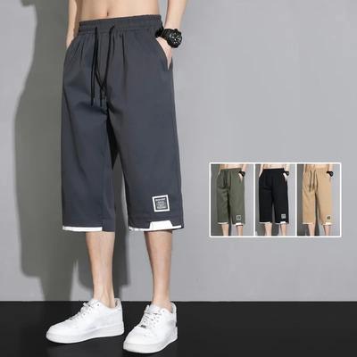 Plus Size Large Men's Shorts 2025 Summer New Trendy Loose Men's Sports and Casual Pants Jorts Baggy Cargo Mens Luxury Brands Man