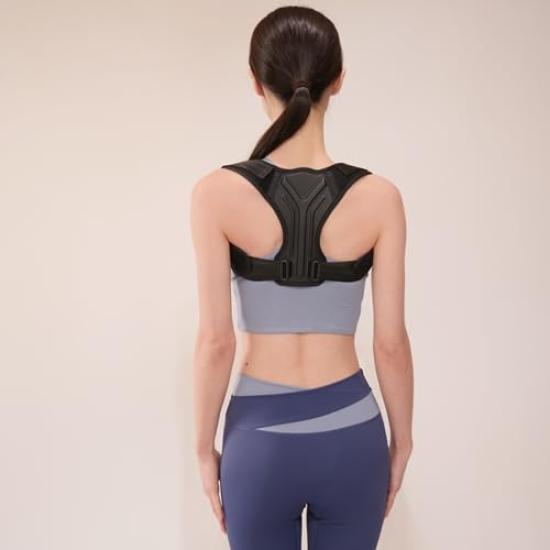 Posture Supporter Slalila Rounded Posture Back Desk Mesh Adjustable Size Sula-rila Hunchback, Shoulders, Belt, Muscles, Work, Smartphone, Compact,
