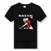 Black Flag T-shirt fashion Punk Rock Band Henry Rollins  Tshirt Summer O-Neck Short Sleeve tops t shirt