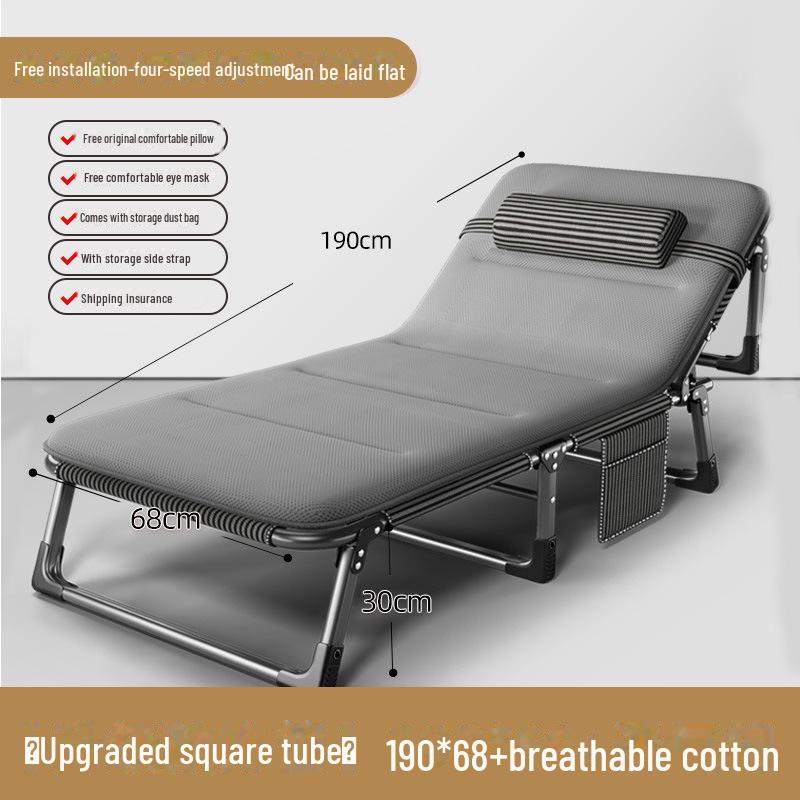Portable Folding Recliner Bed for Office or Home Nap