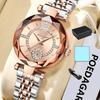 Luxury Brand Women's Watches Waterproof Stainless Steel Date Ladies Wristwatch Fashion Elegant Quartz Watch Reloj