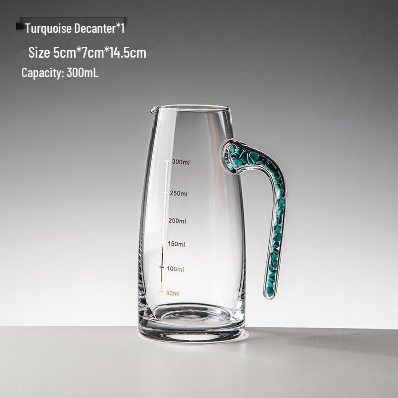 Gold Foil Shot Glass Set – Crystal White Wine Cups, Customizable with Logo