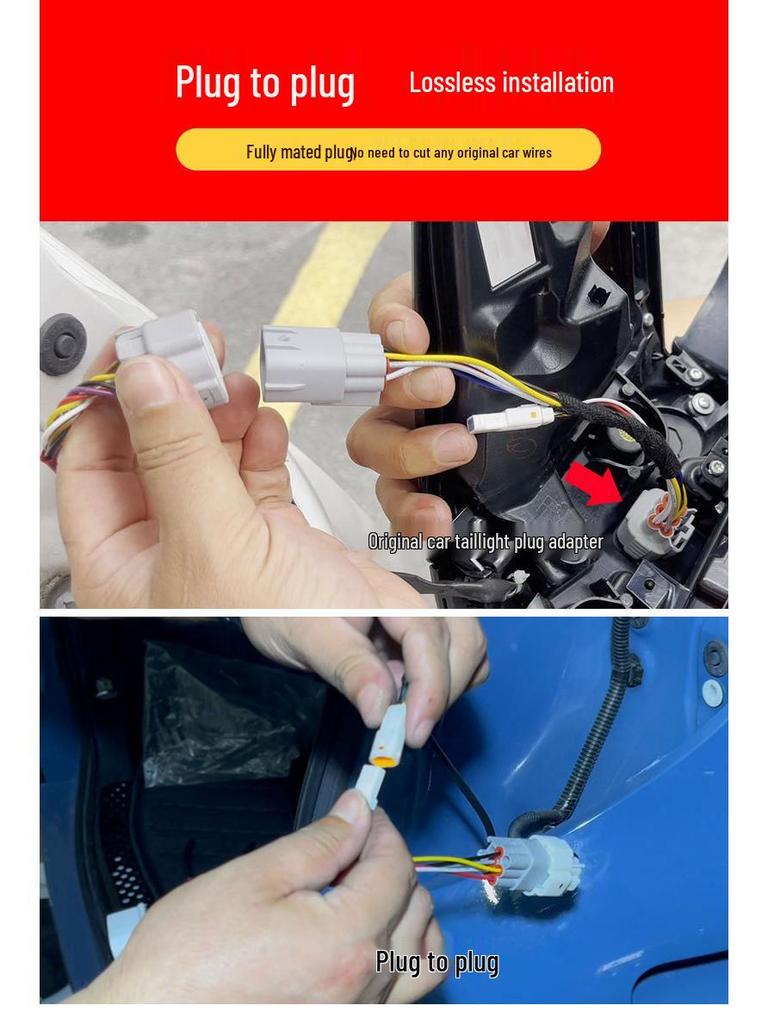 Alphard/Vellfire 20 Series Rear Bumper Light: Brake, Daytime Running, Flowing Turn Signal