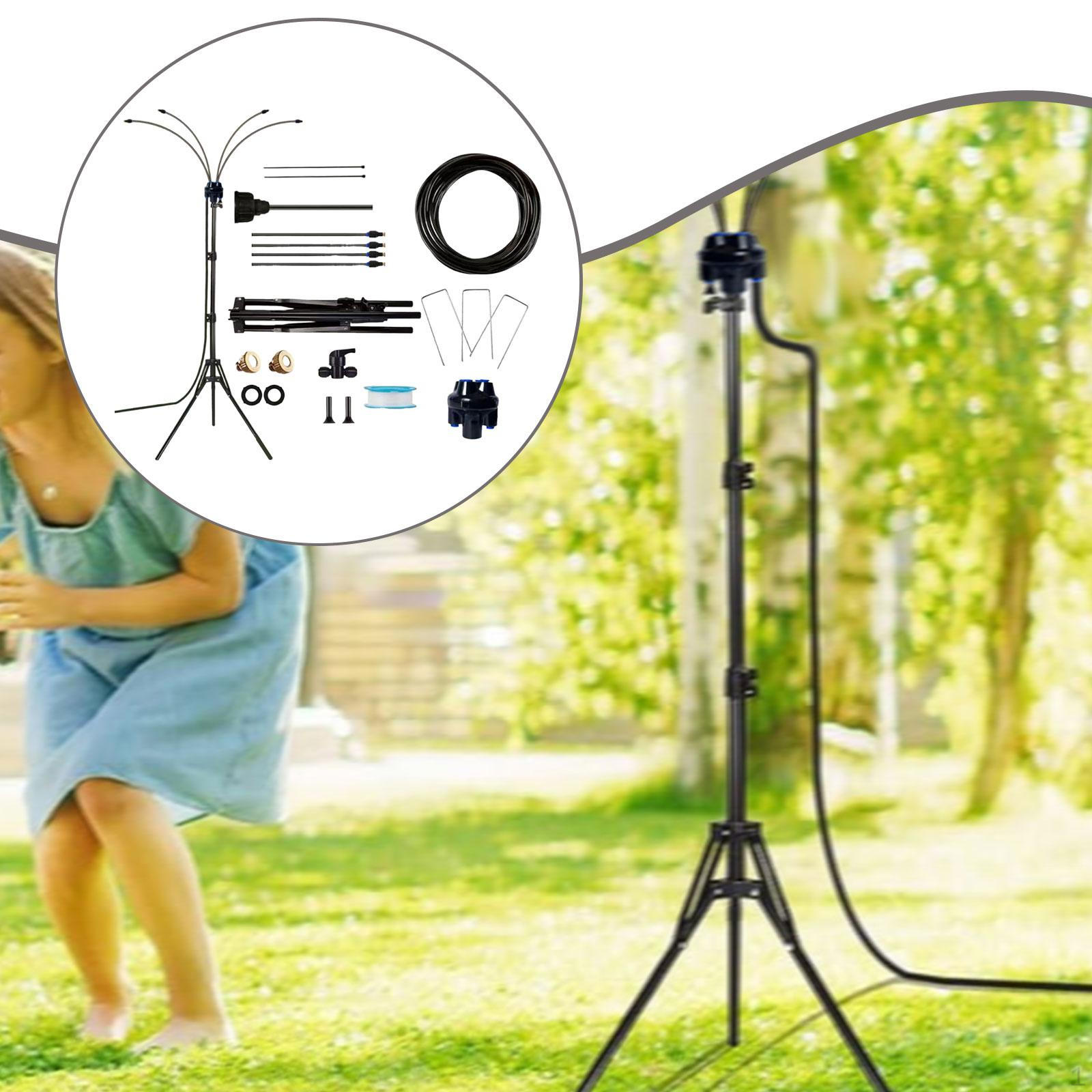 Standing Misters for Outside Patio, Garden Patio Watering Mist, Mist Sprinkler Summer