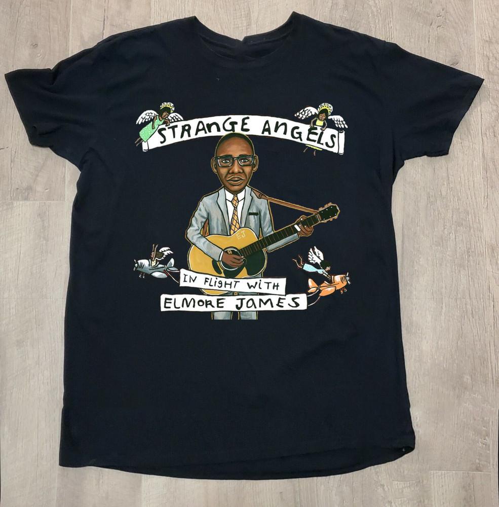 Strange Angels In Flight With Elmore James Short Unisex Tee Shirt MK716 Unisex T-Shirt L