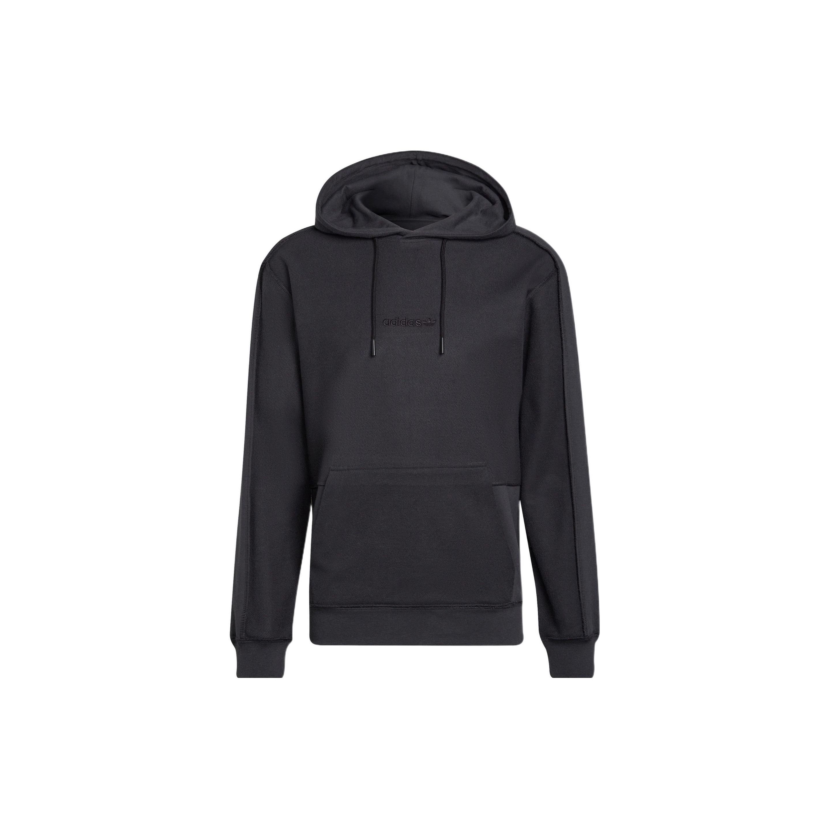 Adidas Originals Trefoil Solid Pullover Hoodie Men Black HP0426 S