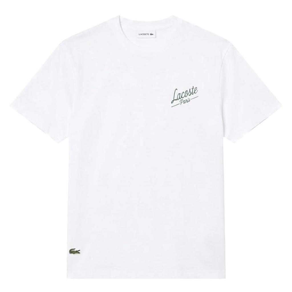 Lacoste Mens Heritage Organic Cotton T-Shirt