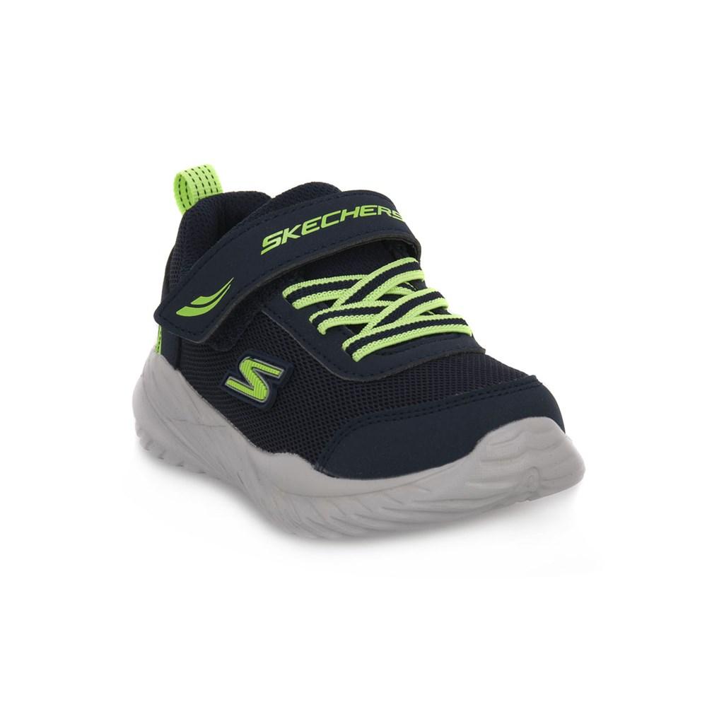 Children's Sneakers Skechers Blue Navy and Lime EU 21 Nitro Sprint-Rowzer