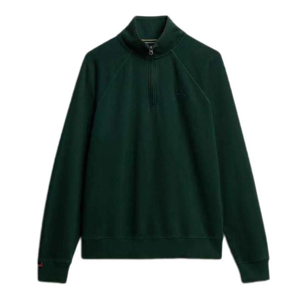 Superdry Толстовка с полумолниеймолнией Essential Logo EU 3XL