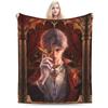 Soft Blankets Travel Love And Deepspace Sylus Bedding Throws  Flannel Bedspread For Home Decor Novelty Sofa Bed Cover