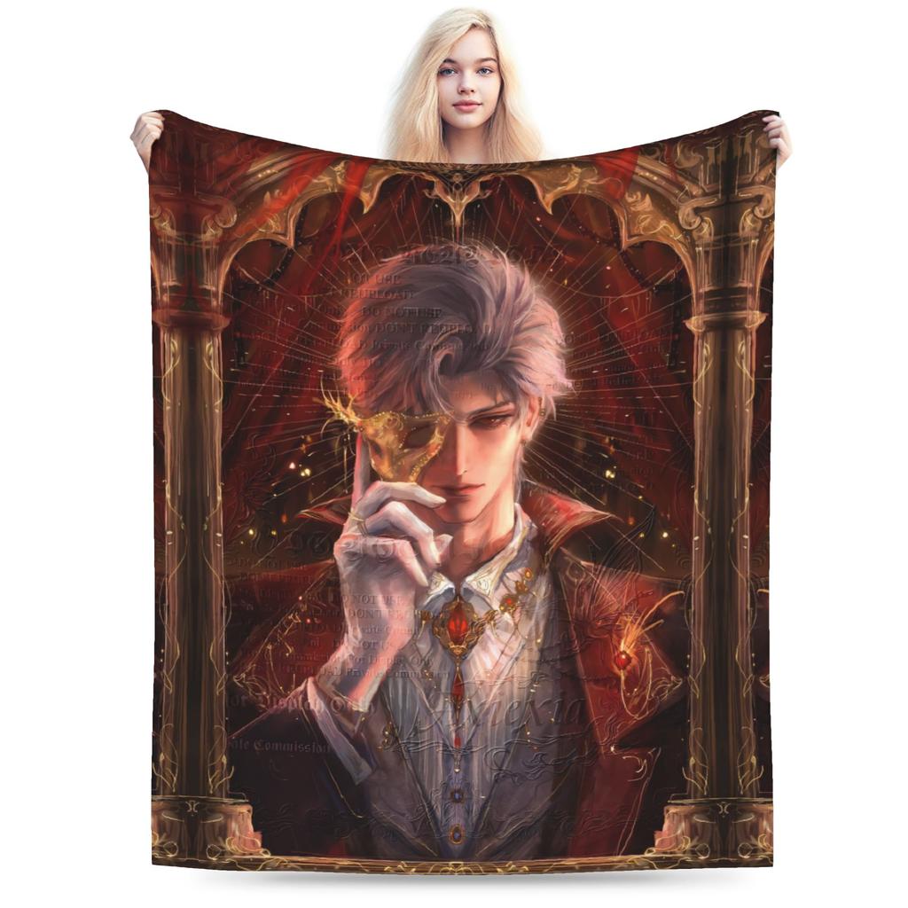 Soft Blankets Travel Love And Deepspace Sylus Bedding Throws Flannel Bedspread For Home Decor Novelty Sofa Bed Cover