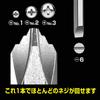 ANEX Ratchet Interchangeable 290 Screwdriver, Type, Screw-Fit No.