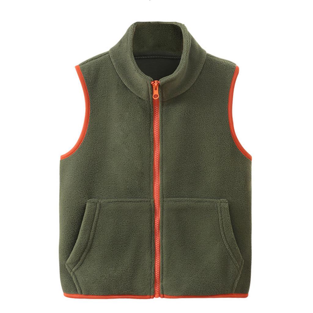 Children's Vest  Fleece Vest  And Winter Plus Velvet Thickened Waistcoat Children's Vest