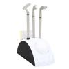 Desktop Small Golf Putter Pen Holding Stand Decoration Golf Pen Set with 3Pcs Pens