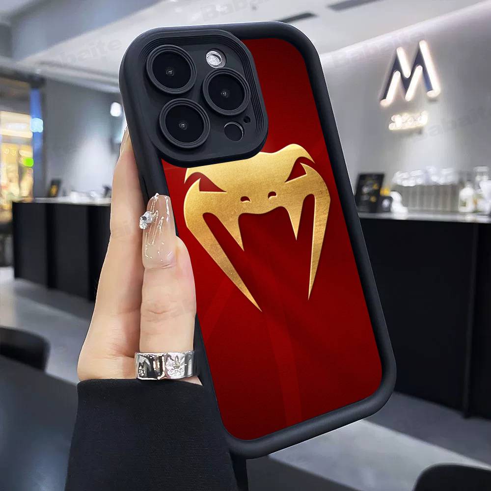 

Роскошный чехол V-venum для iPhone 17 16 15 14 13 12 11 Pro Max 16E Plus INS Мягкий чехол iPhone 16 plus