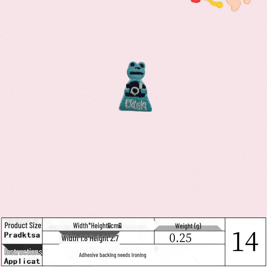 Creative Cartoon Korean Fabric Patch for DIY Clothes and Accessories