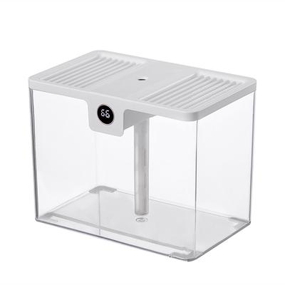 T15 USB Tragbarer Luftbefeuchter Zuhause Desktop Befeuchtender Zerstäuber 1,5L Großraum-Luftbefeuchter Weiß