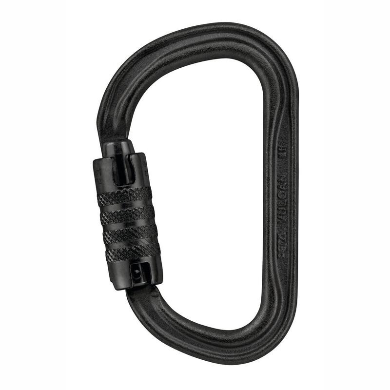 PETZL VULCAN High-Strength Steel Locking Carabiner