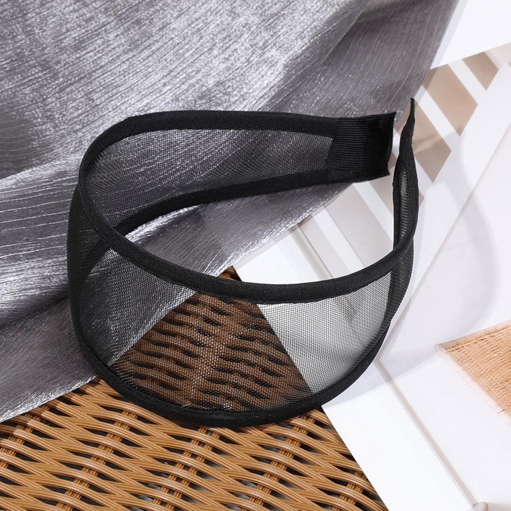 Non-Slip Mesh Headband Headwear Hollow Out Breathable Hair Band Women's Wide Side Hair Hoop Fashion Simple All-match Hairbands