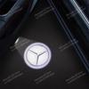 2/4P Car Door Lamp Projector Welcome Step Up Puddle Light For Mercedes Benz W166 GLE C167 B E A C Class W205 W176 W213 GLC X253 Vvv1