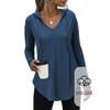 2026 Womens Hooded T Shirt Long Sleeve Casual Top Daily Sports