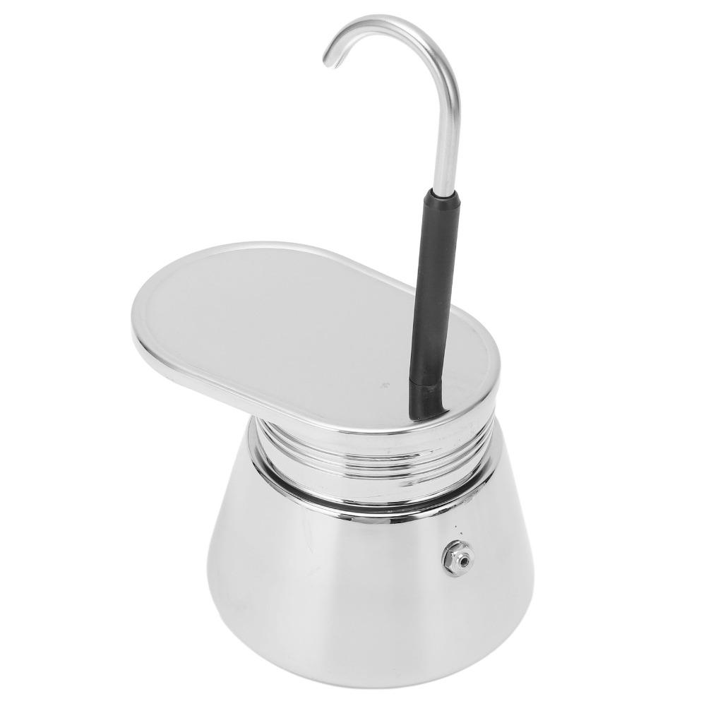 Edelstahl Mokka Kaffeekanne Handaufguss Herdplatten Espresso Maker Für Zuhause Büro
